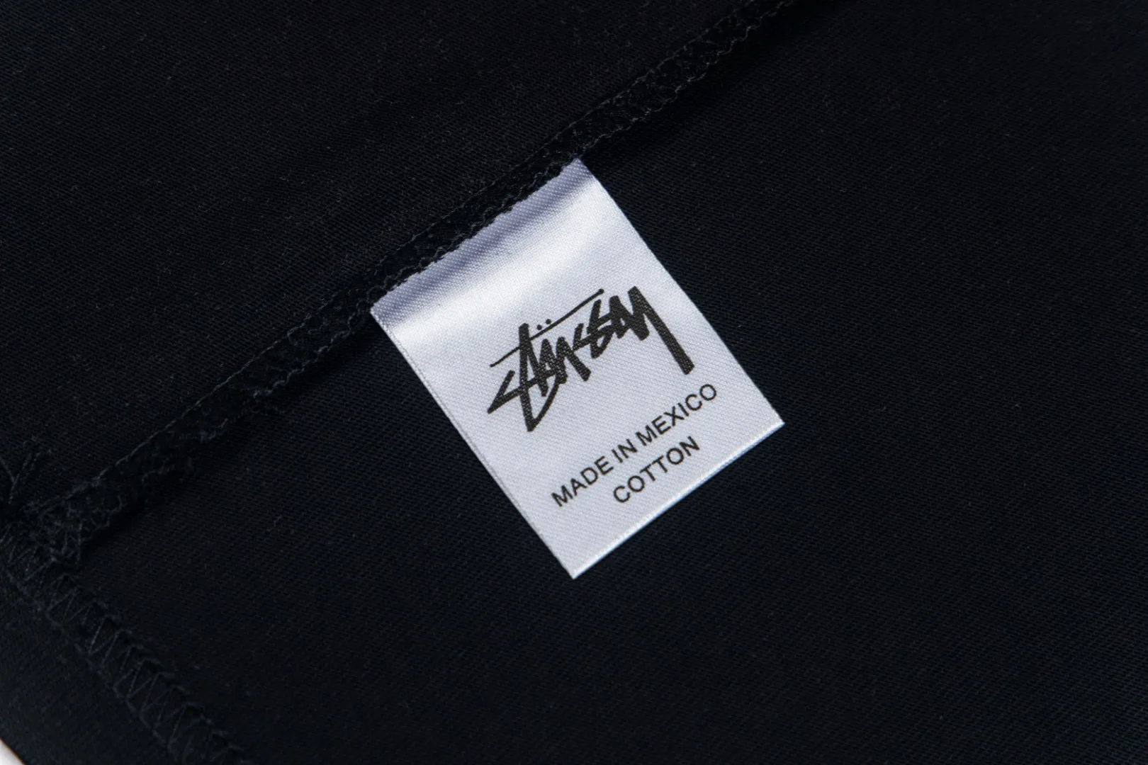 XY 147# P55（ Quality ） Stussy LONG HAUL TEE PIGMENT DYED T Same Style ：Black White Size：S M L XL ： 260 ：